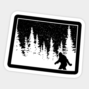 Colorado Bigfoot Gift Sticker